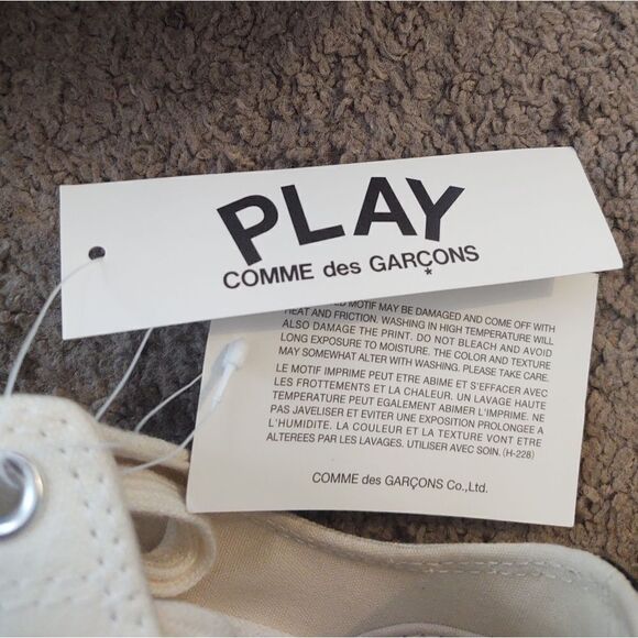 Converse Chuck Taylor 70s Lo Top Play Comme Des Garcons Men Sz 12 NEW BOX NO TOP - Picture 9 of 11